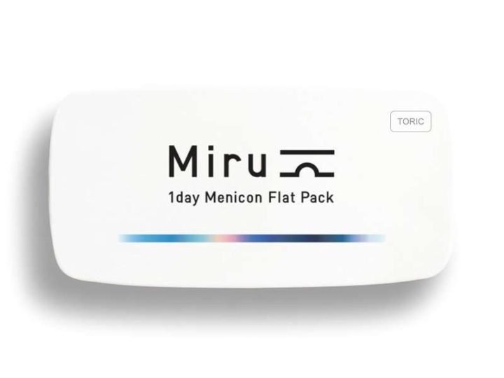 Lenti a contatto MIRU 1DAY MENICON FLAT PACK TORIC 30 lenti di Soleko Menicon