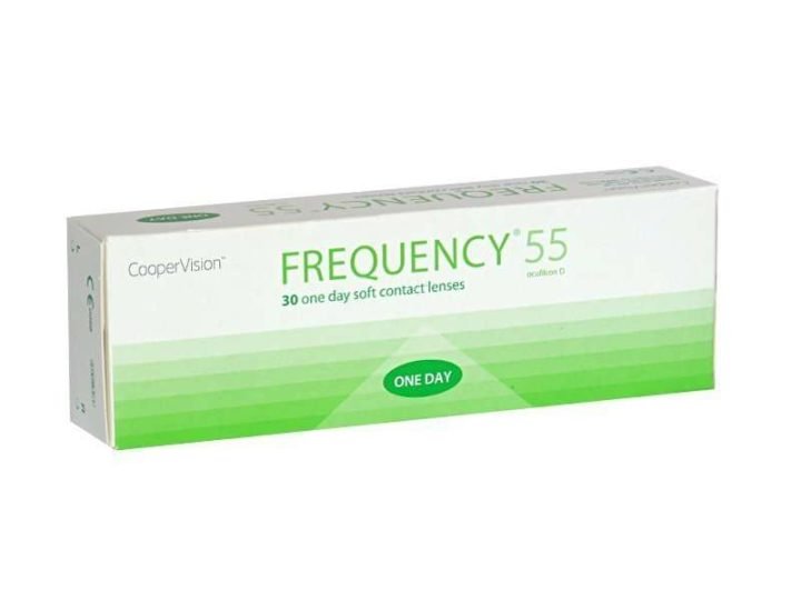 Lenti a contatto FREQUENCY 1 DAY 55 30 lenti di Coopervision