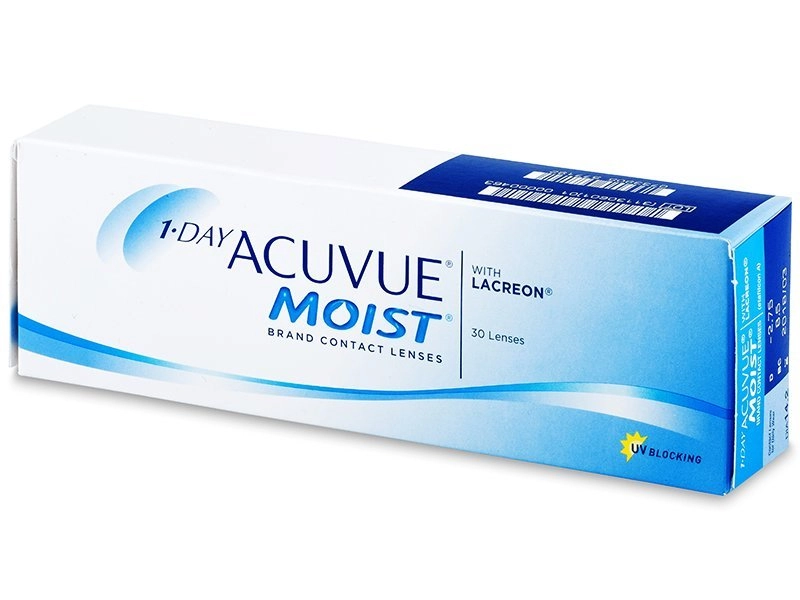 Lenti a contatto giornaliere 1-DAY ACUVUE MOIST 30 lenti di Johnson & Johnson