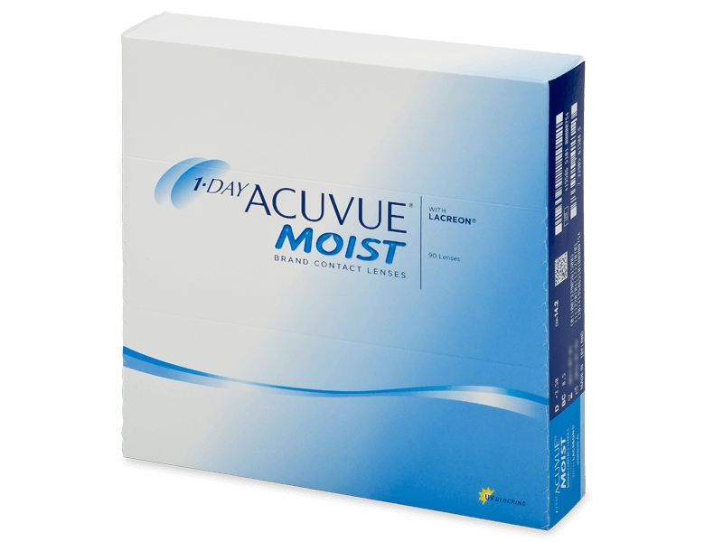 Lenti a contatto giornaliere 1-DAY ACUVUE MOIST 90 lenti di Johnson & Johnson