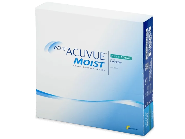 Lenti a contatto giornaliere 1-DAY ACUVUE MOIST MULTIFOCAL 90 lenti di Johnson & Johnson