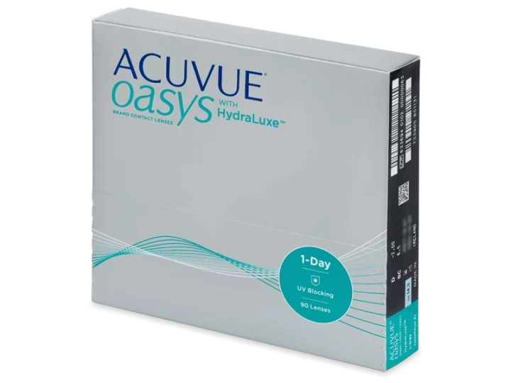 Lenti a contatto giornaliere ACUVUE OASYS 1-DAY with Hydraluxe 90 lenti di Johnson & Johnson