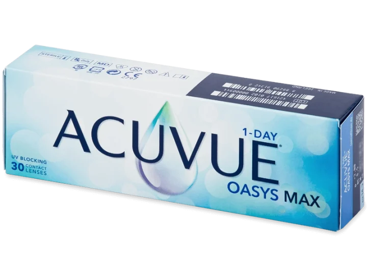 Lenti a contatto giornaliere ACUVUE OASYS MAX 1-DAY 30 lenti di Johnson & Johnson