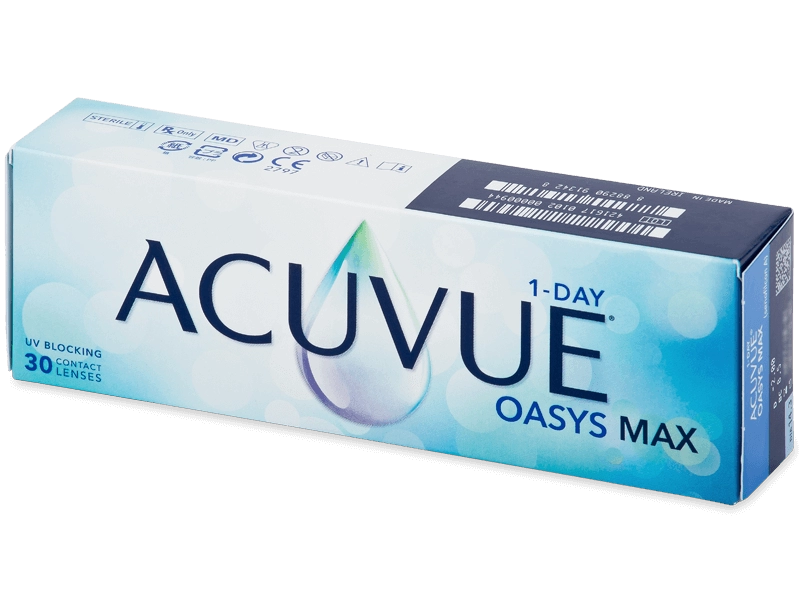 Lenti a contatto giornaliere ACUVUE OASYS MAX 1-DAY 30 lenti di Johnson & Johnson