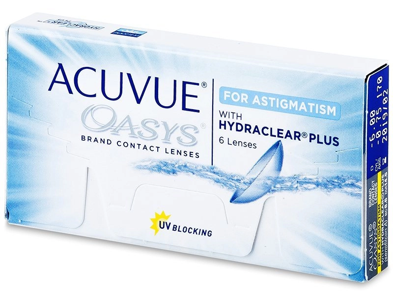 Lenti a contatto quindicinali ACUVUE OASYS for ASTIGMATISM 6 lenti di Johnson & Johnson