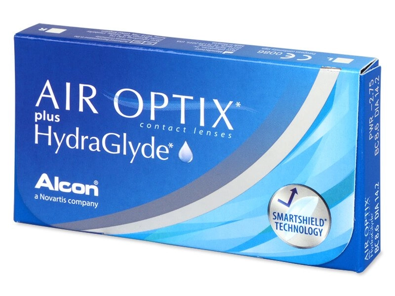 Lenti a contatto mensili AIR OPTIX plus Hydraglyde 3 lenti di Alcon