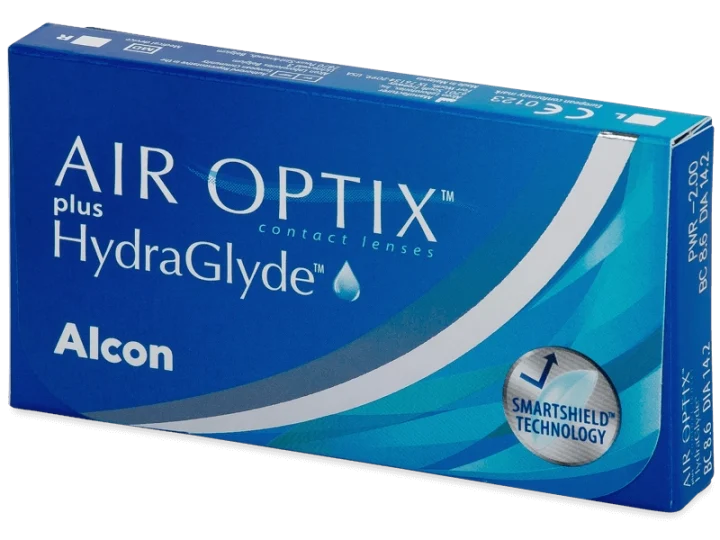 Lenti a contatto mensili AIR OPTIX plus Hydraglyde 6 lenti di Alcon