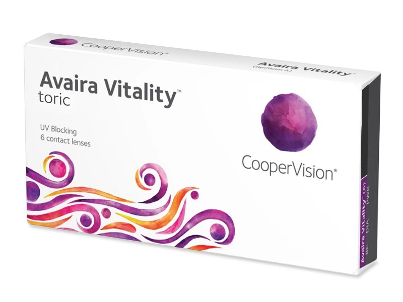 Lenti a contatto quindicinali AVAIRA VITALITY TORIC 6 lenti di Coopervision