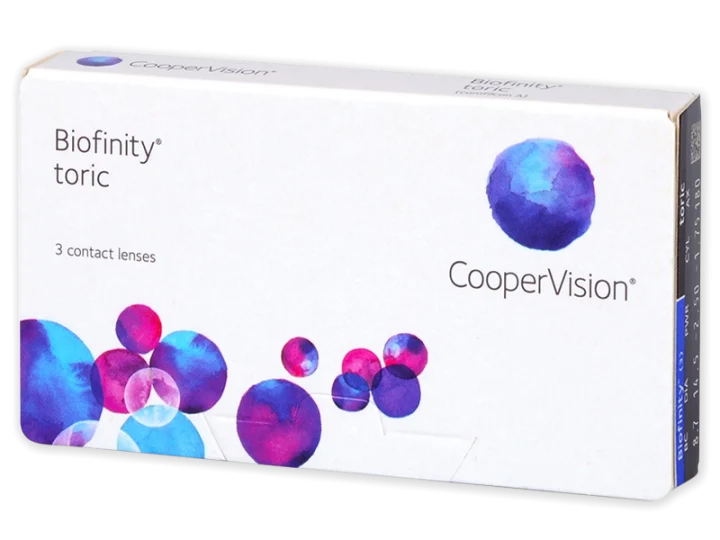 Lenti a contatto mensili BIOFINITY TORIC 3 lenti di Coopervision