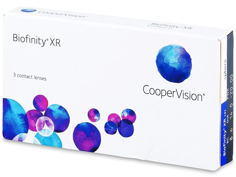 Lenti a contatto mensili BIOFINITY XR 3 lenti di Coopervision