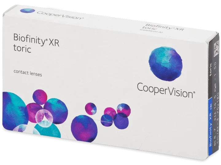 Lenti a contatto mensili BIOFINITY XR TORIC 3 lenti di Coopervision