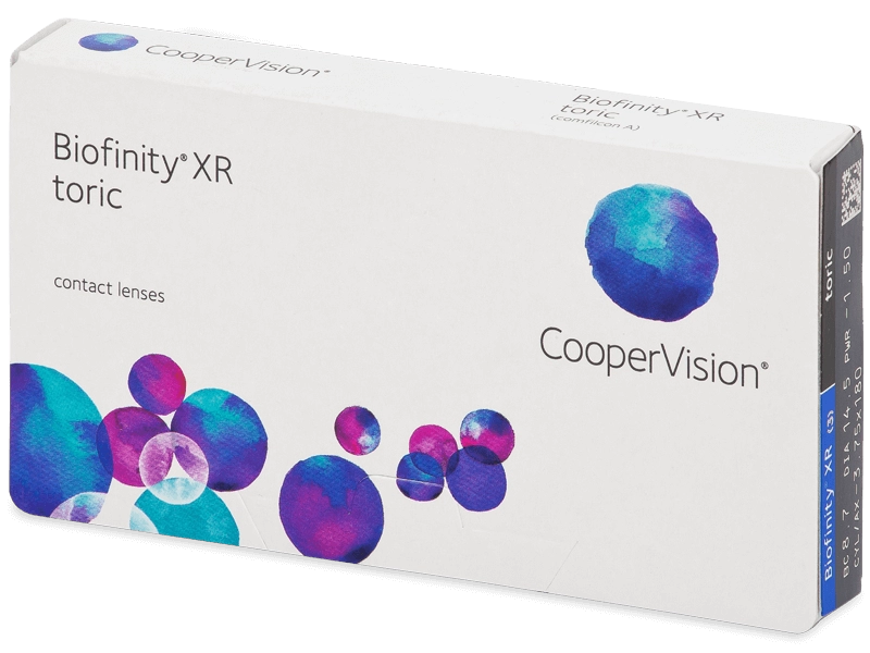 Lenti a contatto mensili BIOFINITY XR TORIC 3 lenti di Coopervision