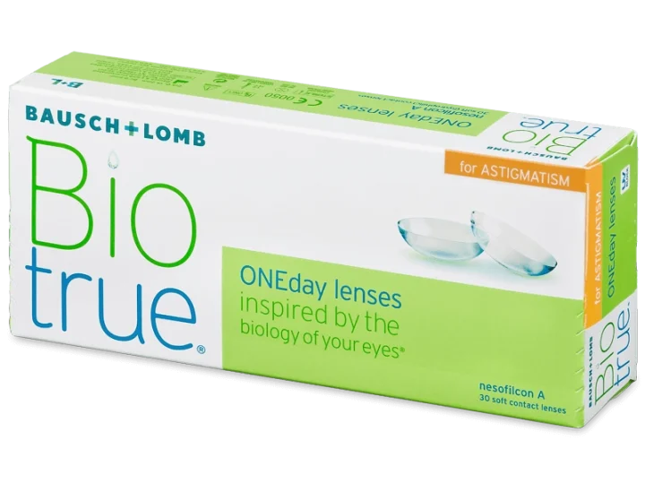 Lenti a contatto giornaliere BIOTRUE ONEDAY for ASTIGMATISM 30 lenti di Bausch & Lomb