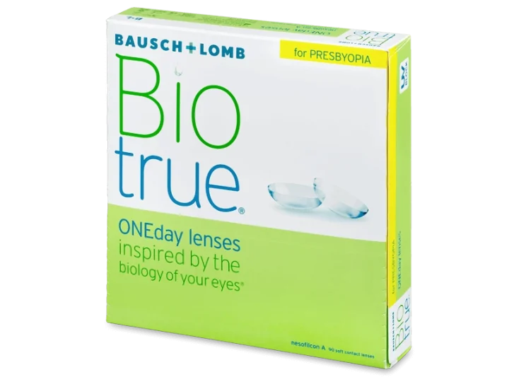 Lenti a contatto giornaliere BIOTRUE ONEDAY for PRESBYOPIA 90 lenti di Bausch & Lomb