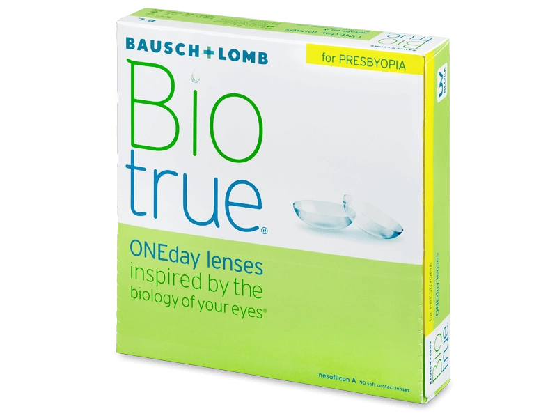 Lenti a contatto giornaliere BIOTRUE ONEDAY for PRESBYOPIA 90 lenti di Bausch & Lomb