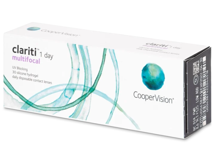 Lenti a contatto giornaliere CLARITI 1 DAY MULTIFOCAL 30 lenti di Coopervision