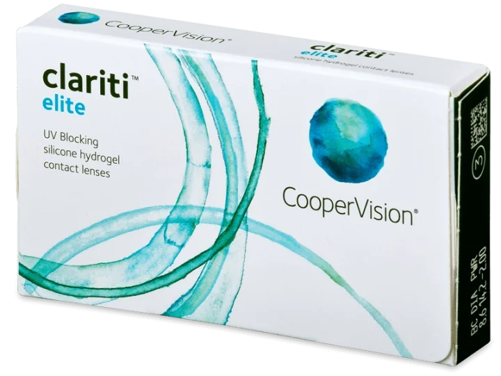 Lenti a contatto mensili CLARITI ELITE 3 lenti di Coopervision
