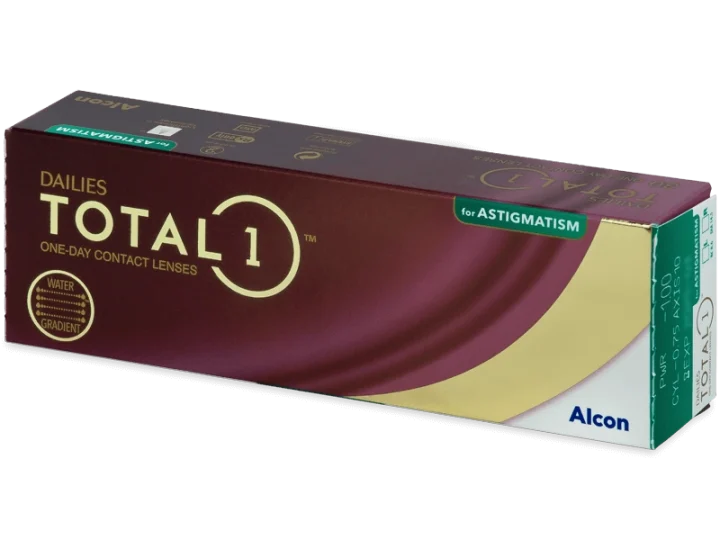 Lenti a contatto giornaliere DAILIES TOTAL1 for ASTIGMATISM 30 lenti di Alcon