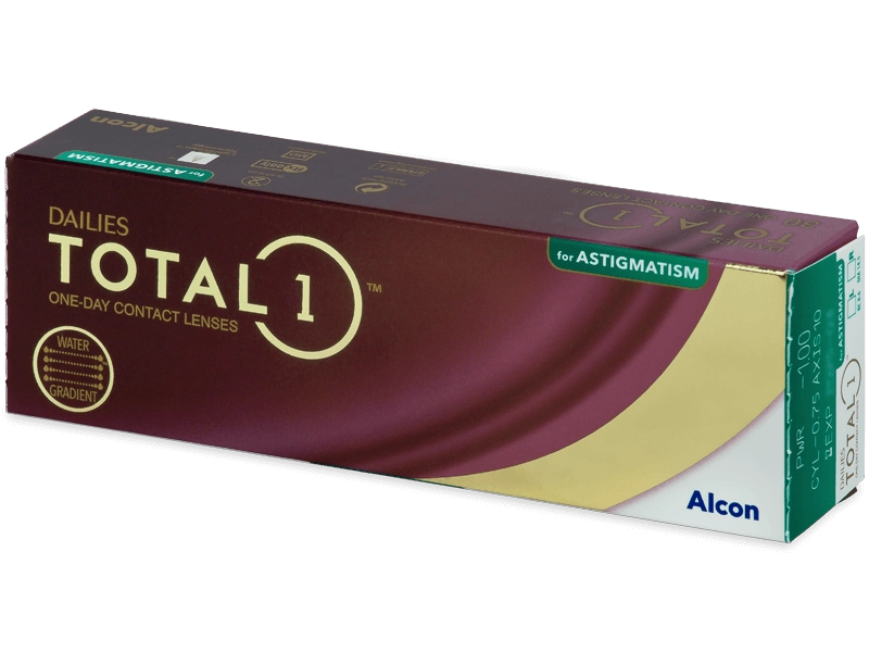 Lenti a contatto giornaliere DAILIES TOTAL1 for ASTIGMATISM 30 lenti di Alcon