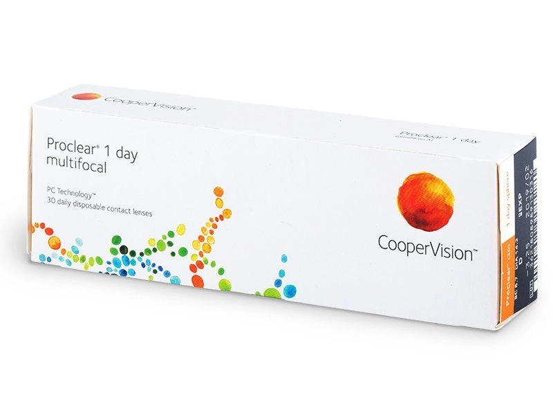 Lenti a contatto giornaliere PROCLEAR 1 DAY MULTIFOCAL 30 lenti di Coopervision