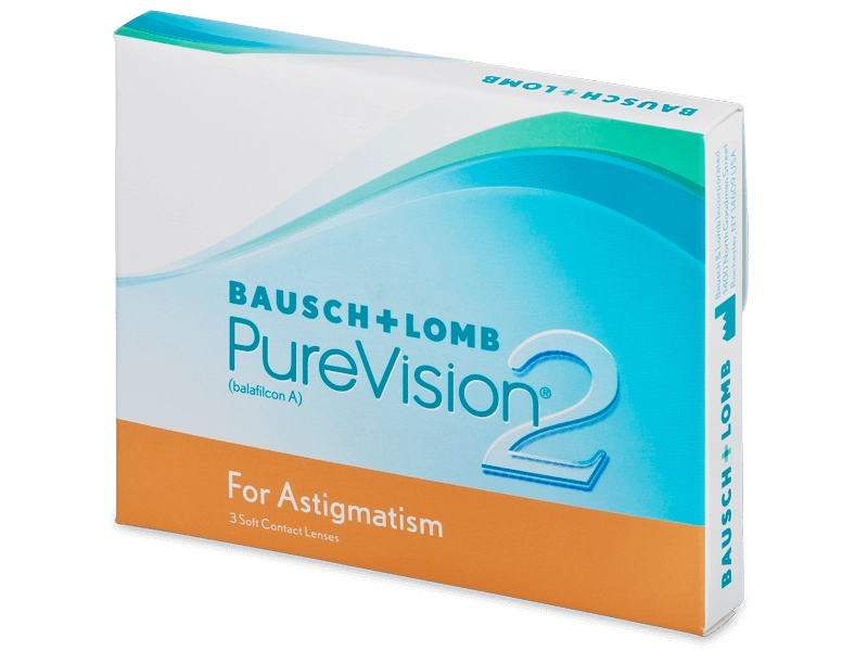 Lenti a contatto mensili PUREVISION 2 for ASTIGMATISM 3 lenti di Bausch & Lomb