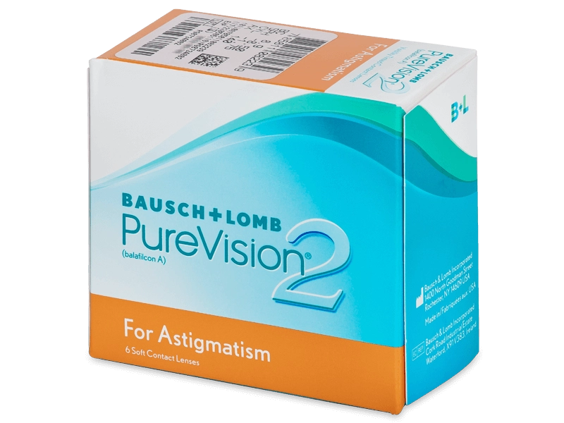 Lenti a contatto mensili PUREVISION 2 for ASTIGMATISM 6 lenti di Bausch & Lomb