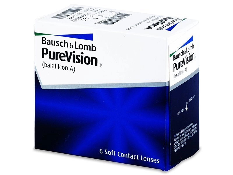 Lenti a contatto mensili PUREVISION 6 lenti di Bausch & Lomb