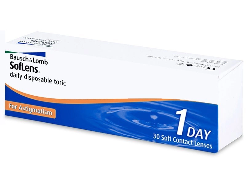 Lenti a contatto giornaliere SOFLENS DAILY DISPOSABLE for ASTIGMATISM 30 lenti di Bausch & Lomb