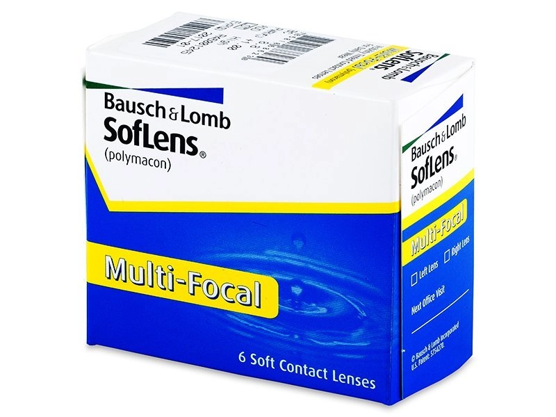 Lenti a contatto mensili SOFLENS MULTIFOCAL 6 lenti di Bausch & Lomb