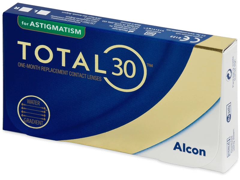 Lenti a contatto mensili TOTAL30 for ASTIGMATISM 3 lenti di Alcon