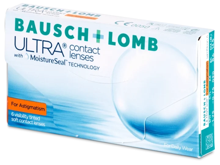Lenti a contatto mensili ULTRA MULTIFOCAL for ASTIGMATISM 6 lenti di Bausch & Lomb
