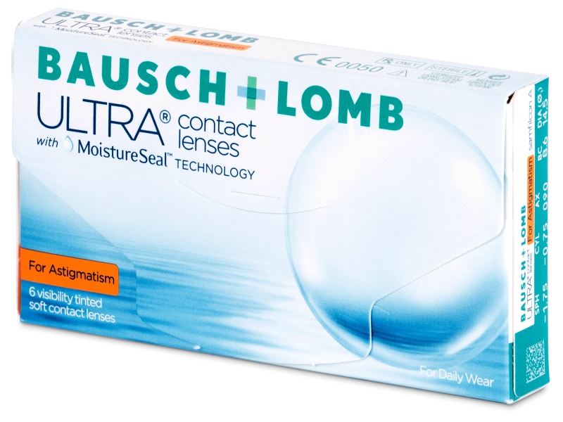 Lenti a contatto mensili ULTRA MULTIFOCAL for ASTIGMATISM 6 lenti di Bausch & Lomb