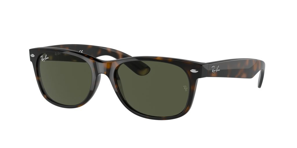 Occhiali da sole Ray Ban RB2132F 902L NEW WAYFARER LOW BRIDGE FIT