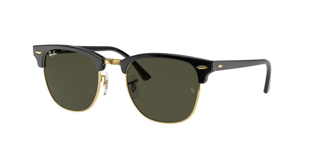 Occhiali da sole Ray Ban RB3016F W0365 CLUBMASTER LOW BRIDGE FIT