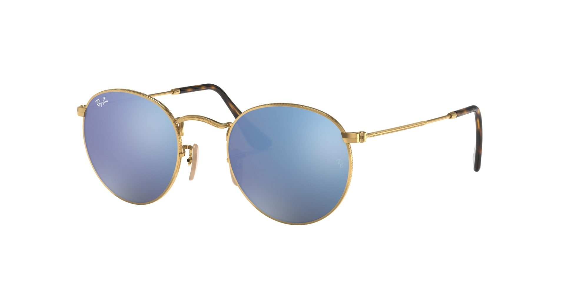 Occhiali da sole Ray Ban RB3447N 001/9O ROUND METAL