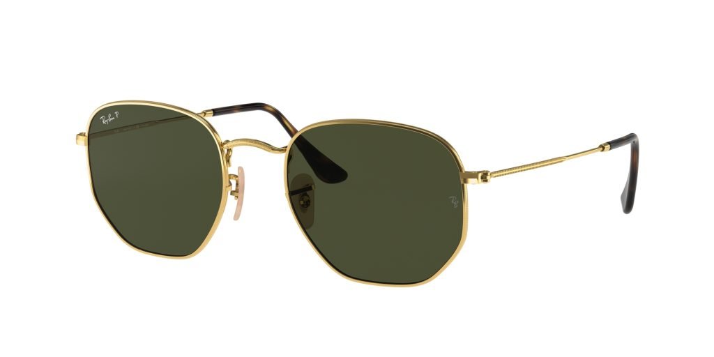 Occhiali da sole Ray Ban RB3548N 001/58 HEXAGONAL