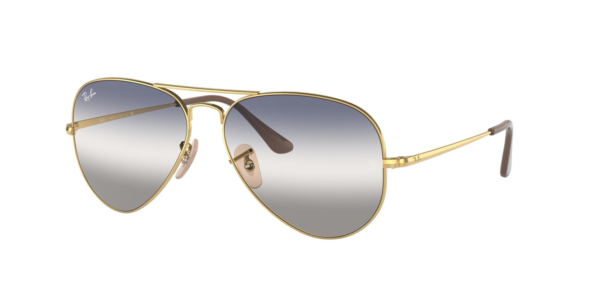 Occhiali da sole Ray Ban RB3689 001/GF AVIATOR METAL II