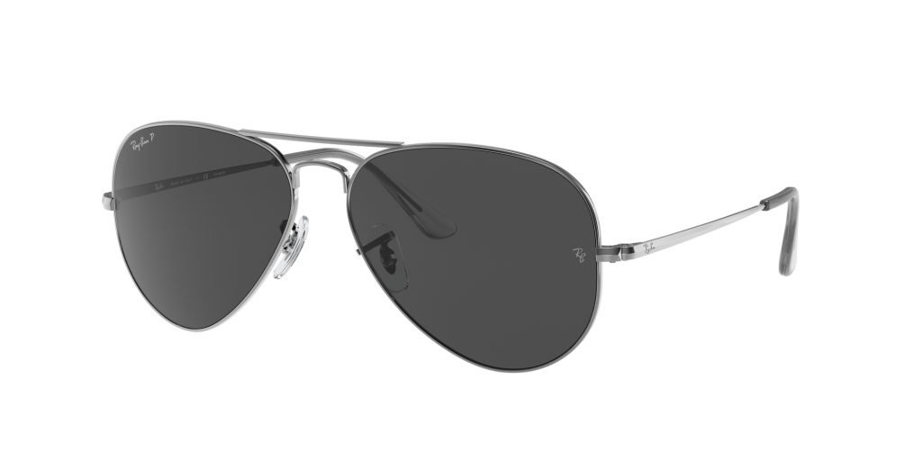 Occhiali da sole Ray Ban RB3689 004/48 AVIATOR METAL II