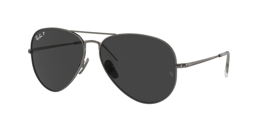 Occhiali da sole Ray Ban RB8089 165/48 AVIATOR TITANIUM