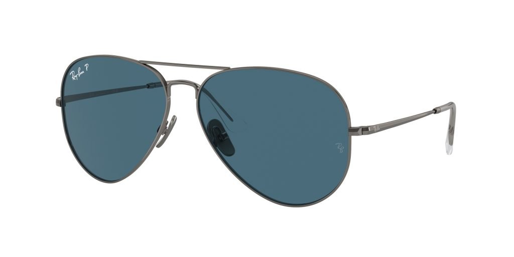 Occhiali da sole Ray Ban RB8089 165/S2 AVIATOR TITANIUM