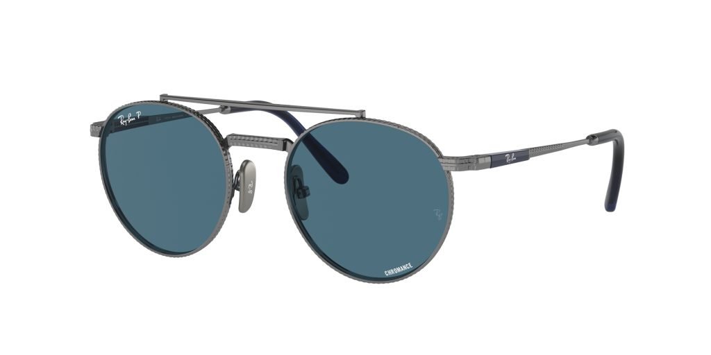 Occhiali da sole Ray Ban RB8237 3142S2 ROUND II TITANIUM