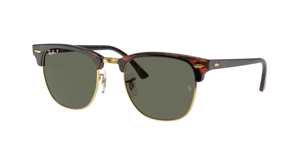 Occhiali da sole Ray-Ban RB3016F 990/58 CLUBMASTER LOW BRIDGE FIT