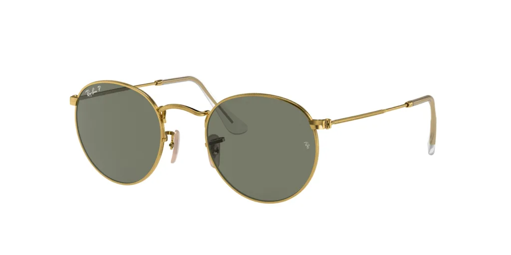 Occhiali da sole Ray-Ban RB3447 001/58 ROUND METAL