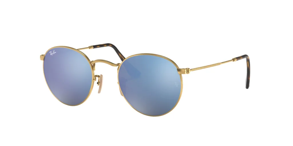 Occhiali da sole Ray-Ban RB3447N 001/9O ROUND METAL