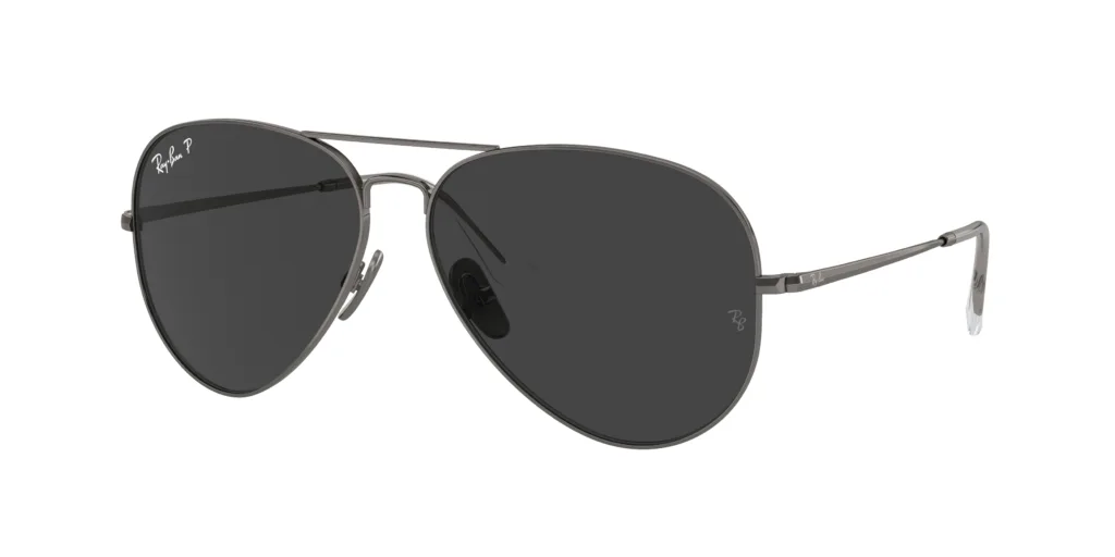 Occhiali da sole Ray-Ban RB8089 165/48 AVIATOR TITANIUM