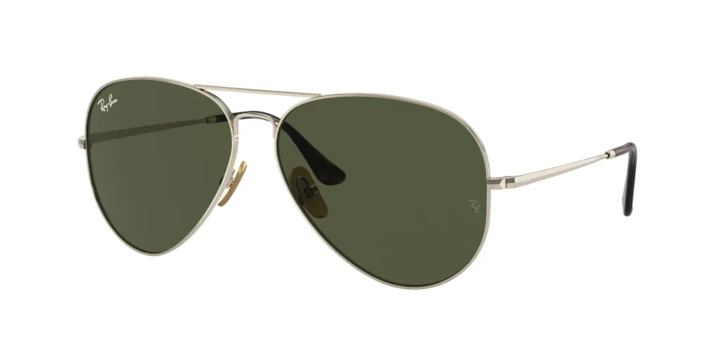 Occhiali da sole Ray-Ban RB8089 926531 AVIATOR TITANIUM