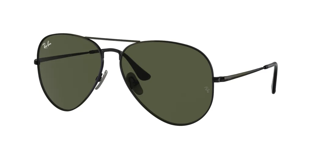 Occhiali da sole Ray-Ban RB8089 926731 AVIATOR TITANIUM